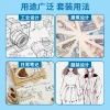 Needle pen, outlining pen, art comic drawing pen, hand-drawn sketch pen, waterproof quick-drying smooth gel pen Application Scenario